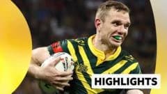 Australia survive scare to beat Fiji and reach World Cup semi-finals