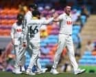 Australia v Bangladesh: first men’s Test, day two – live
