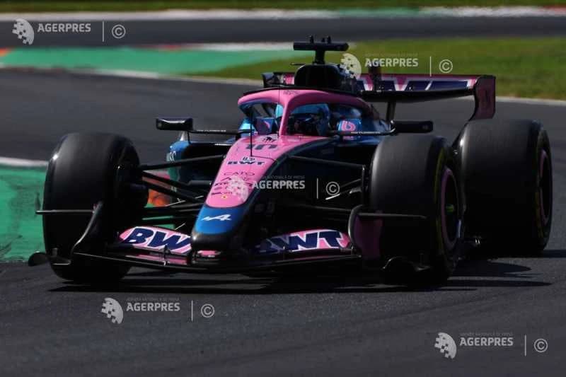 Auto: F1 - Francezul Pierre Gasly (Alpine), în pole position la MP al Italiei