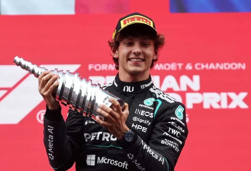 Auto: F1 - Kimi Antonelli (Mercedes) a câștigat MP al Belgiei