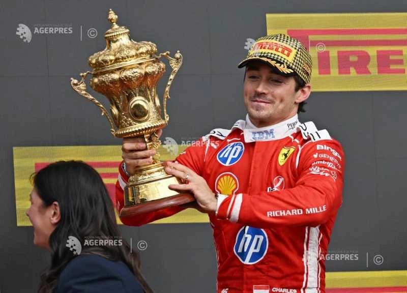 Auto - F1: Monegascul Charles Leclerc (Ferrari) a câștigat Grand Prix-ul Marii Britanii