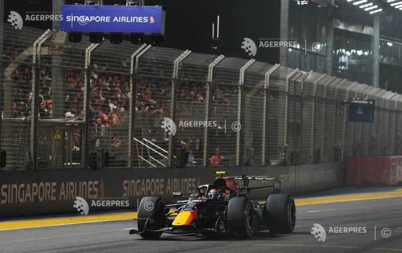 Auto - F1: Olandezul Max Verstappen (Red Bull) a câștigat Marele Premiu al statului Singapore