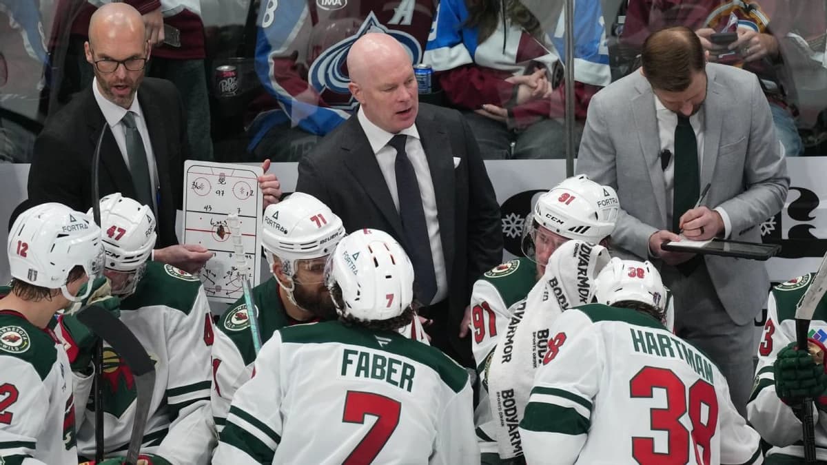 Avalanche overwhelm Wild in 9-6 Game 1 shootout