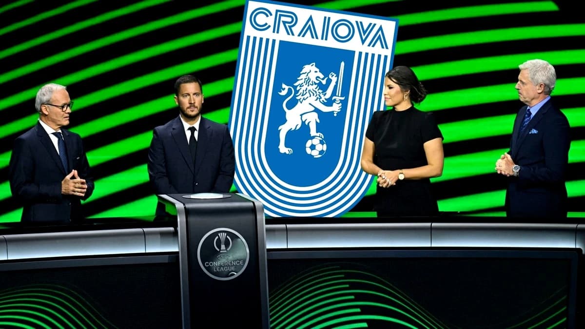 Avem urnele pentru Universitatea Craiova. Tragerea la sorți grupe UEFA Conference League 2026 live v