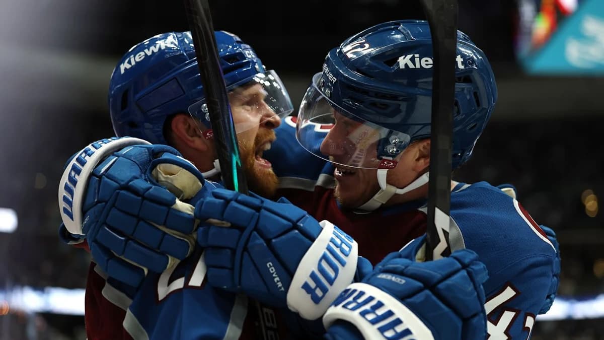 Avs storm back from down 3-0, make West finals