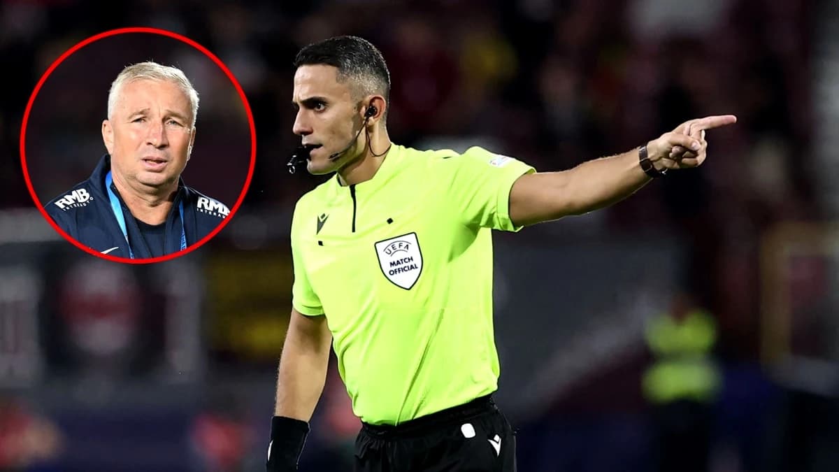 Azerul care ne va arbitra cu Suedia l-a scos din minți pe Dan Petrescu: „N-am mai văzut așa ceva!”