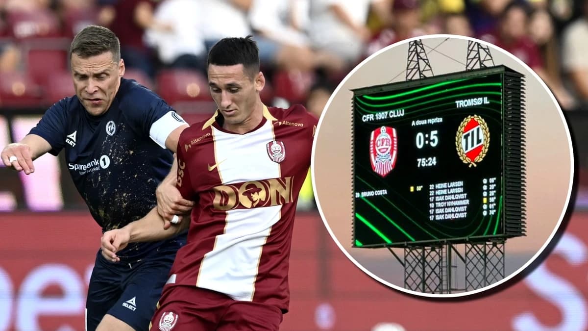 „Baie de sânge în România!” Norvegienii sunt în extaz după CFR Cluj – Tromso 0-5. Ce scrie presa sca