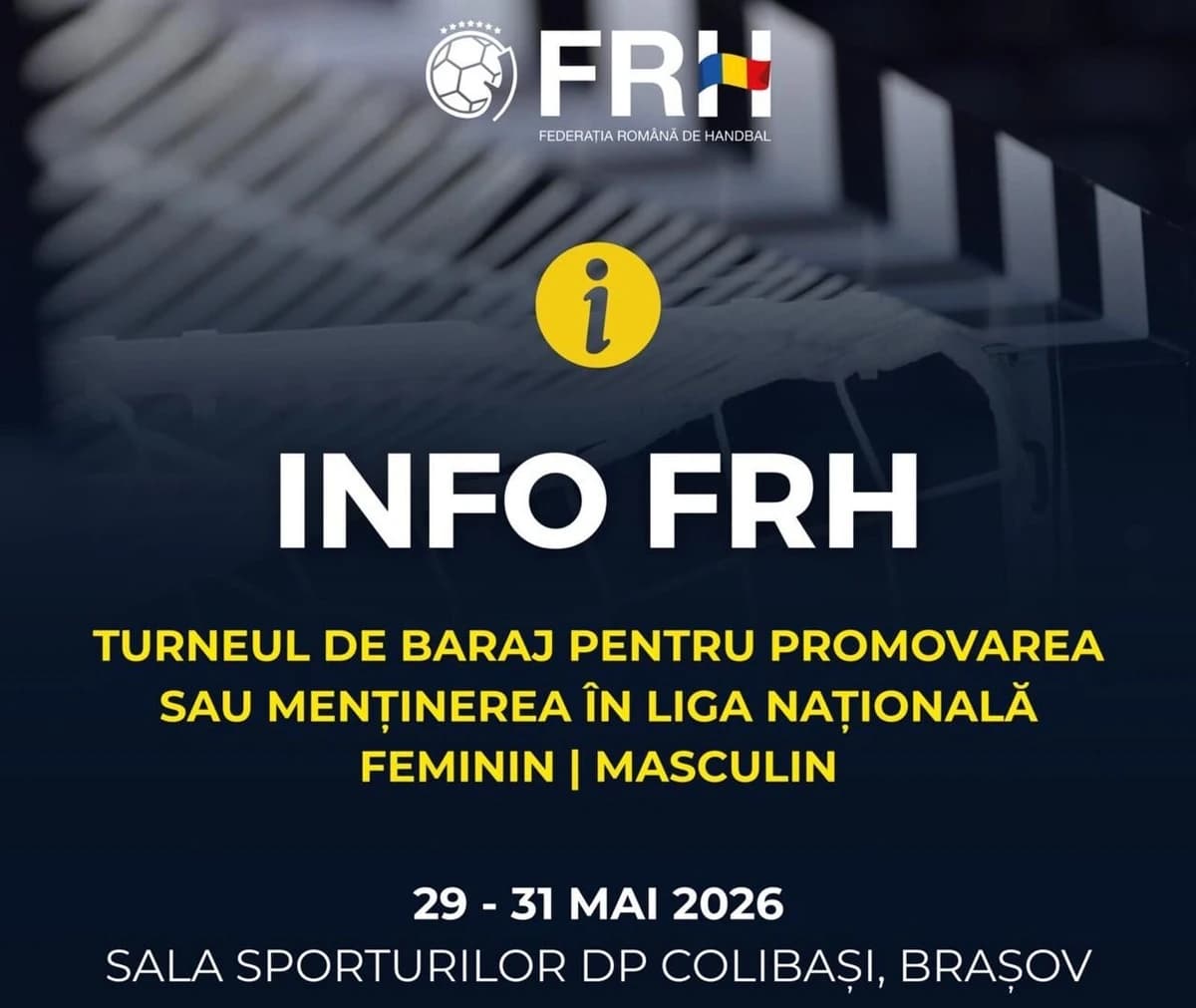 Barajele de handbal vor avea loc la Brașov