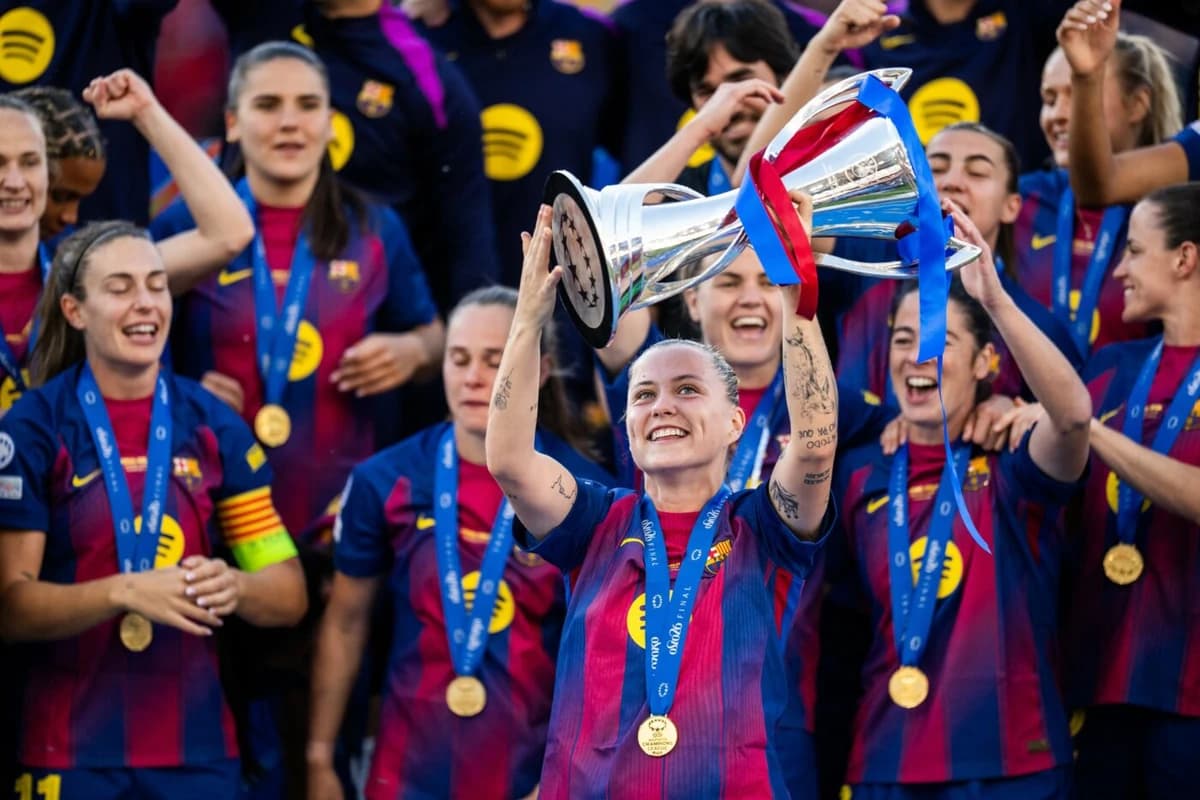 Barcelona a câștigat Champions League după ce a spulberat-o pe Lyon în finală