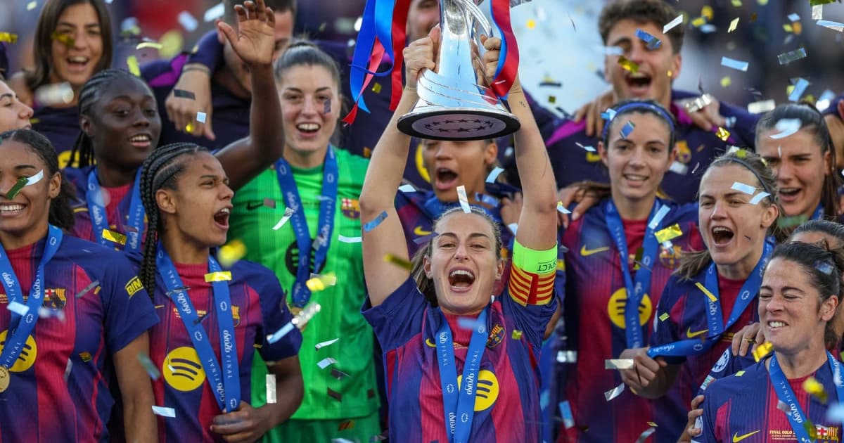 Barcelona a câștigat Liga Campionilor la fotbal feminin! Demonstrație de forță în finala cu Lyon