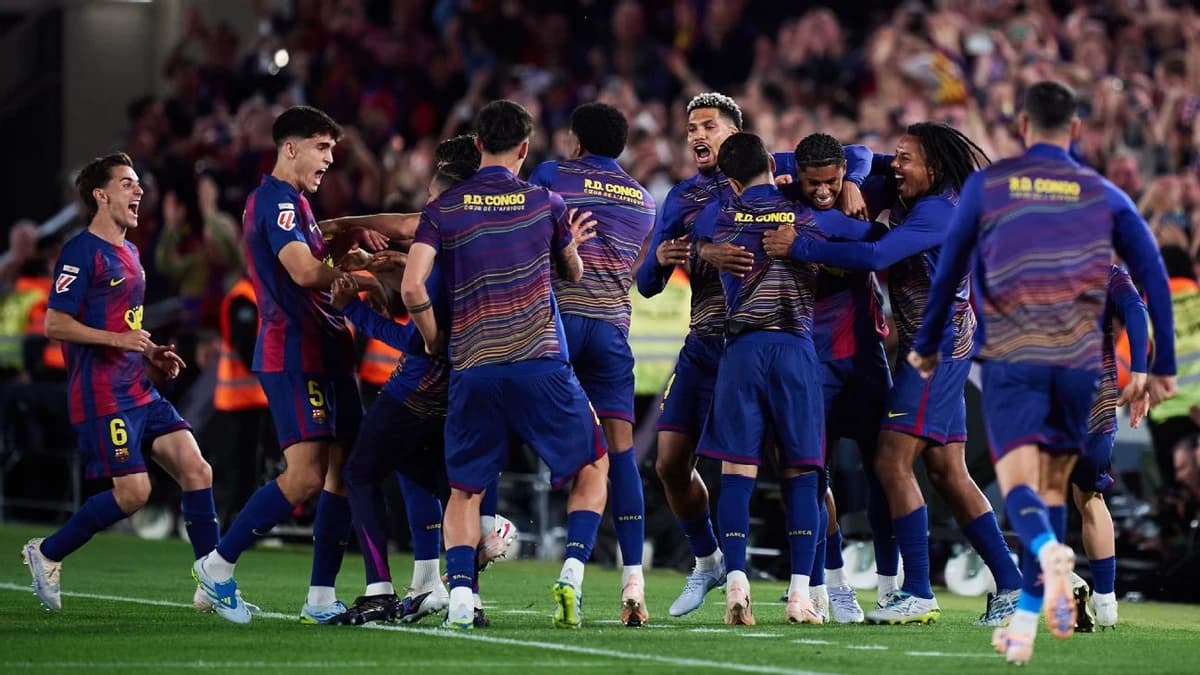 Barcelona beat Madrid to clinch 2nd-straight LaLig...