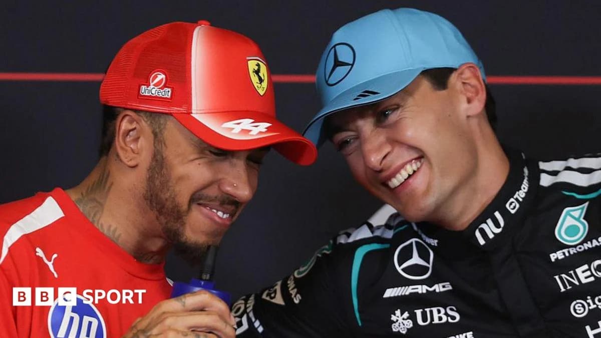 Barcelona-Catalunya Grand Prix: Lewis Hamilton says 'fight is on' for win as he and George Russell r