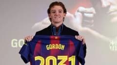 Barcelona move a dream for Gordon 'since he was three'