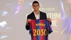 Barcelona sign Rodri from Man City in £65m deal