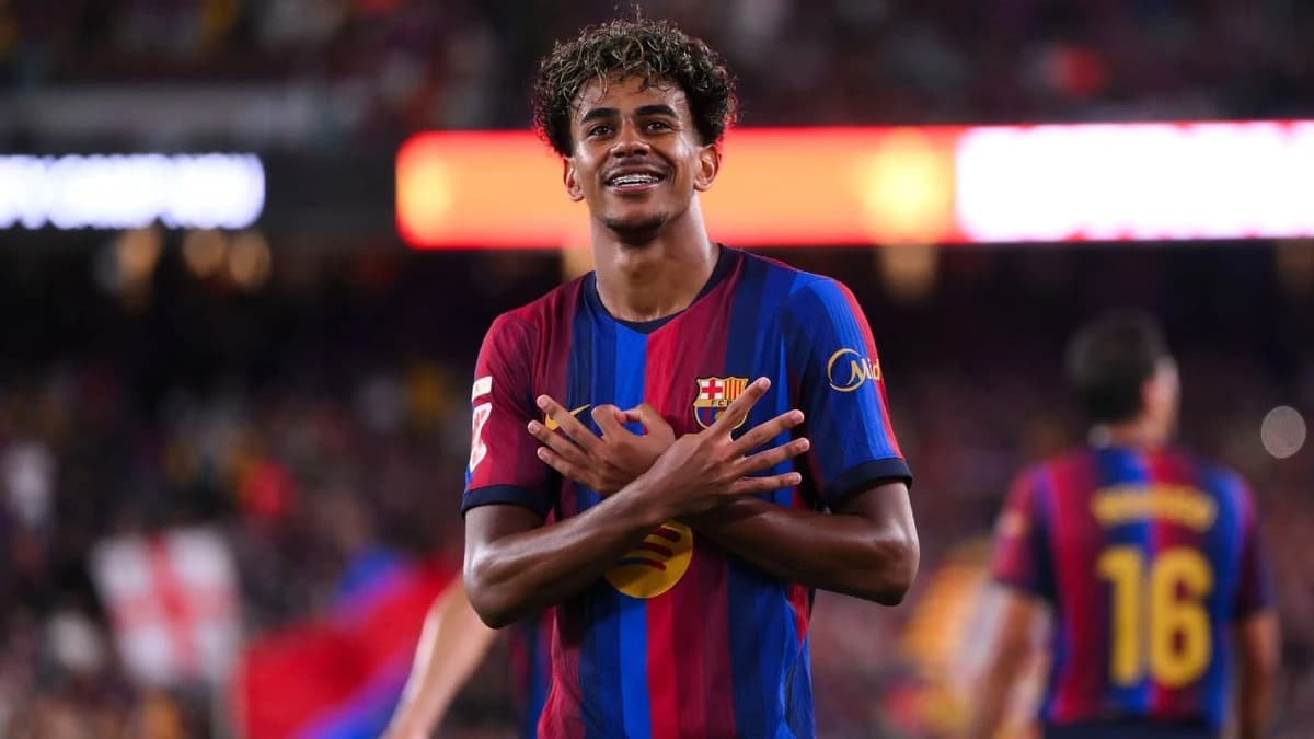 Barcelona's Yamal hits 50 goals! When did Messi, Ronaldo, Mbappé, Haaland reach half-centuries?