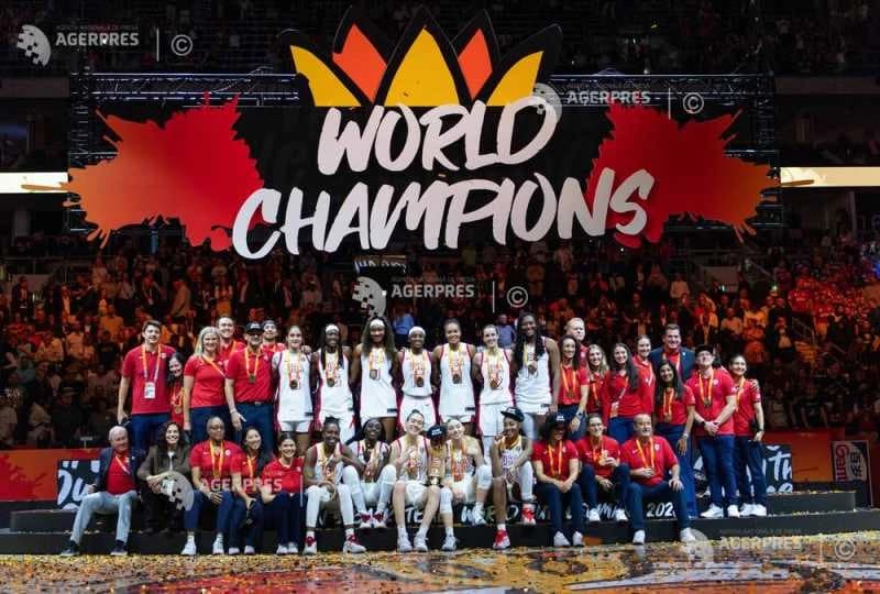 Baschet feminin: Echipa Statelor Unite a cucerit al cincilea său titlu mondial consecutiv