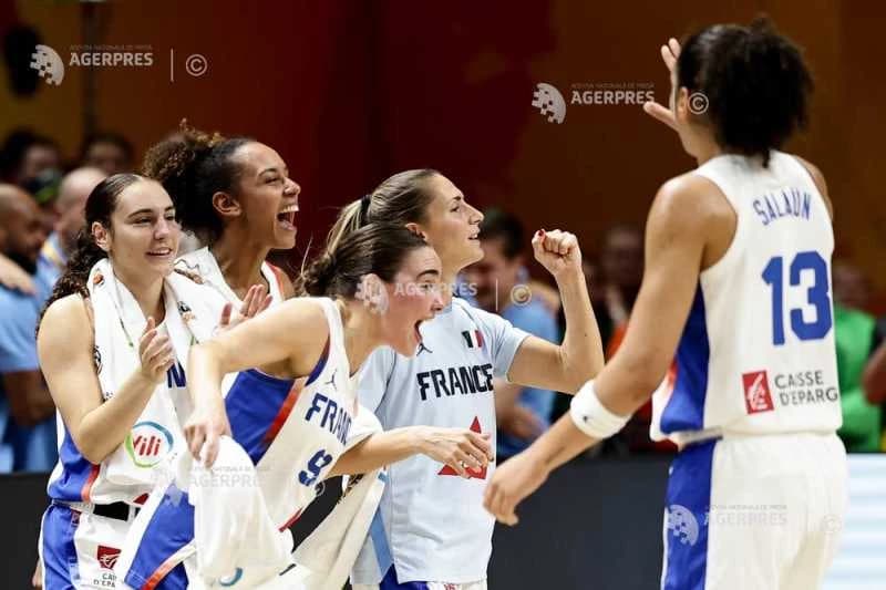 Baschet feminin: Franța s-a calificat în premieră în finala Cupei Mondiale