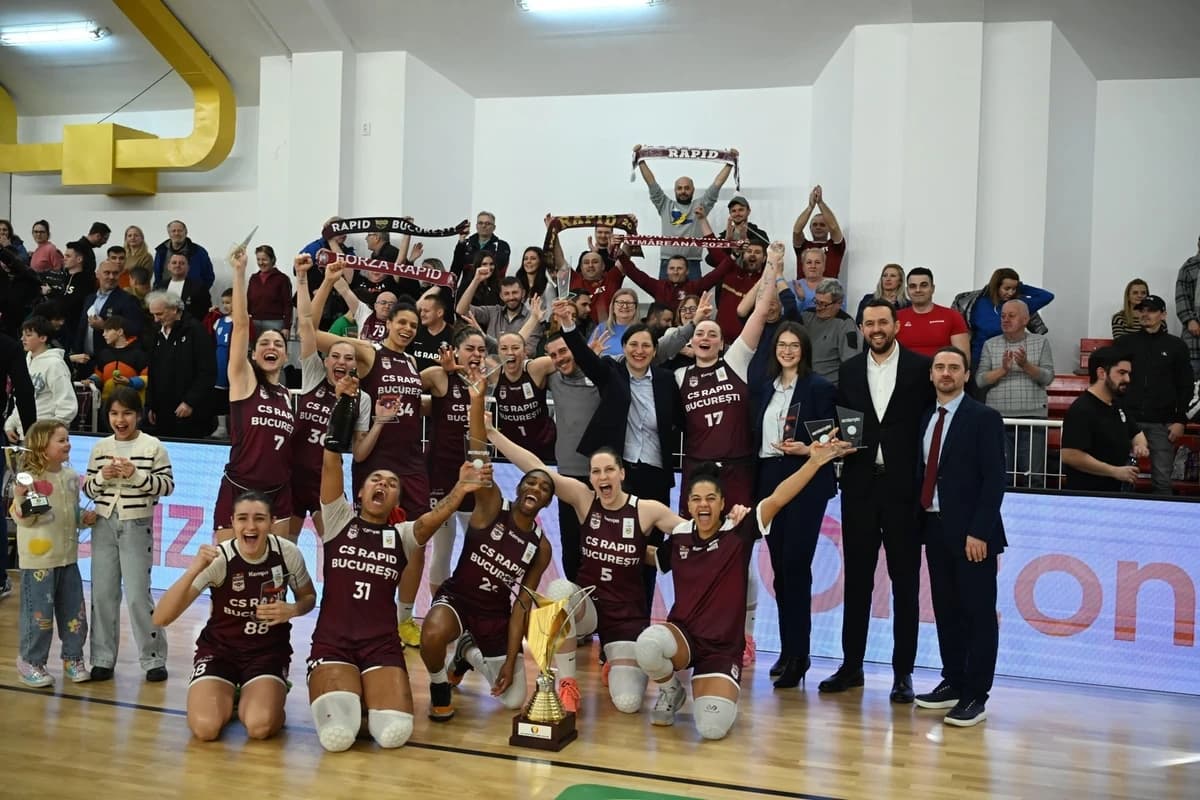 Baschet feminin: Rapid Bucureşti, a treia victorie cu CSM Târgovişte şi câştigă titlul naţional după