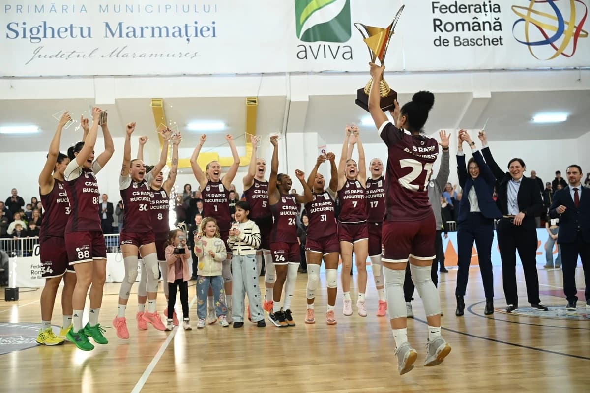 Baschet feminin: Rapid Bucureşti şi Universitatea Cluj îşi vor afla, în 16 iulie, adversarele din gr