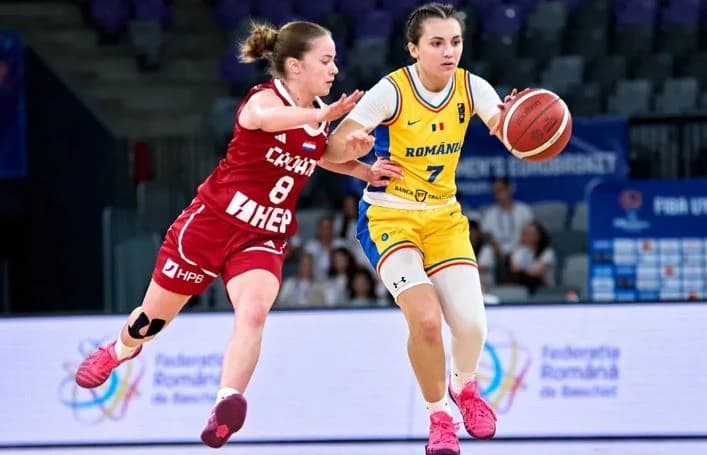 Baschet feminin: România a pierdut un nou meci la Campionatul European Under-16 de la Pitești