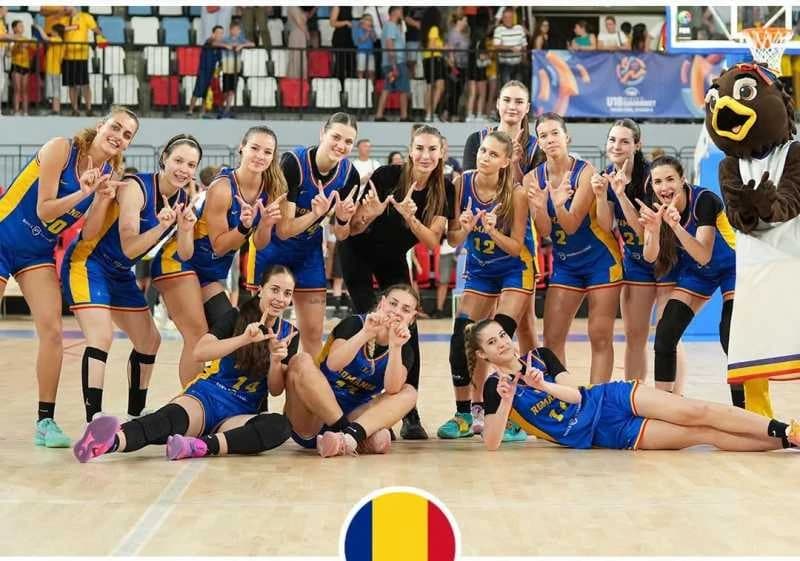 Baschet feminin: România a promovat în Divizia A a Campionatului European U18