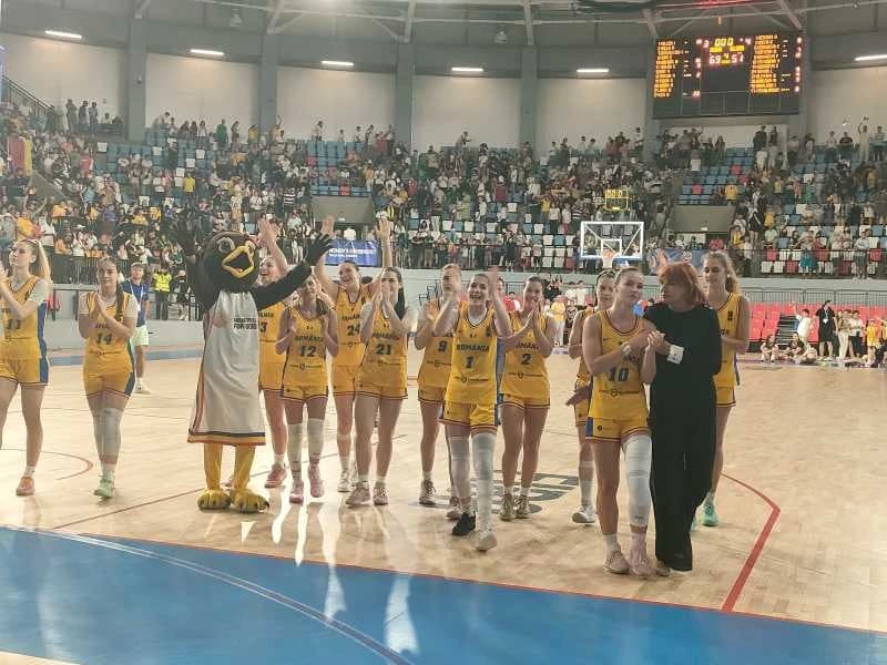 Baschet feminin: România, la a cincea victorie consecutivă la Campionatul European U18, Divizia B de