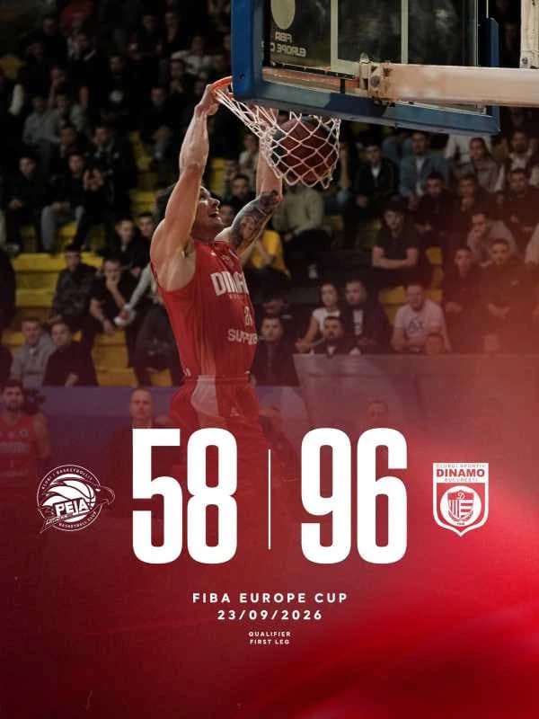 Baschet masculin: CS Dinamo București, cu un pas în grupele FIBA Europe Cup