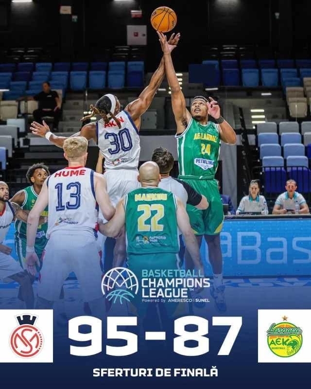 Baschet masculin: CSM CSU Raiffeisen Oradea, în semifinalele turneului de calificare în Liga Campion