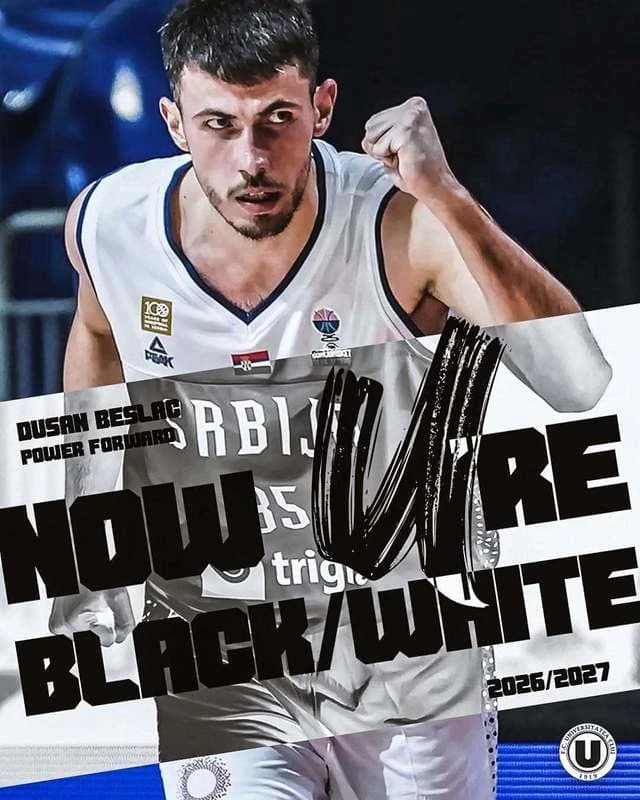 Baschet masculin: Dušan Beslać, component al naţionalei Serbiei, noul jucător al campioanei U BT Clu