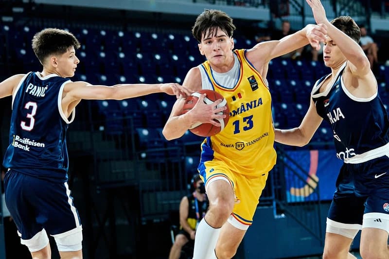 Baschet masculin: Naţionala under 16, eşec drastic cu Franţa şi ratează semifinalele Campionatului E