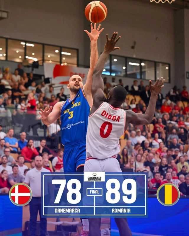Baschet masculin: România a debutat cu o victorie în precalificările EuroBasket 2029