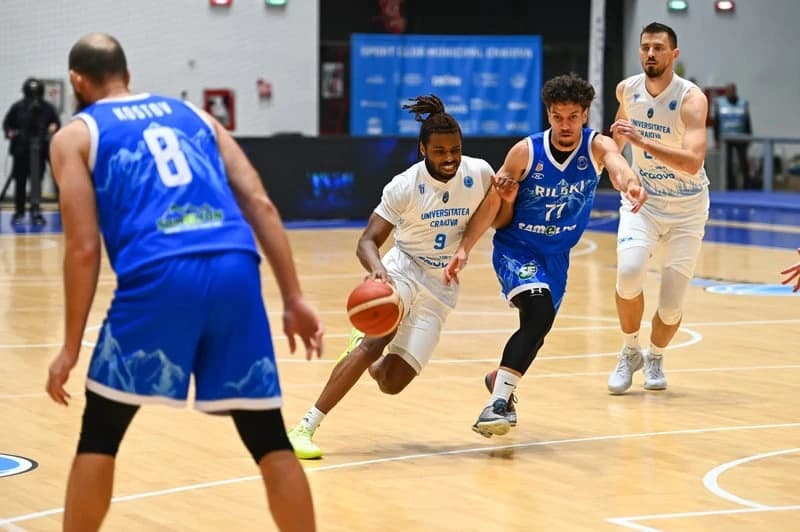 Baschet masculin: SCMU Craiova, prima victorie în grupa C a FIBA Europe Cup