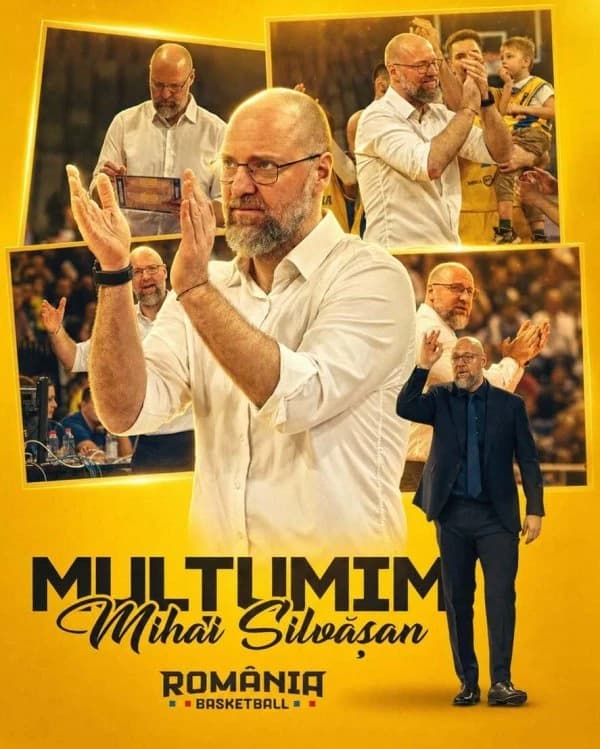 Baschet: Mihai Silvășan nu mai este antrenorul naționalei
