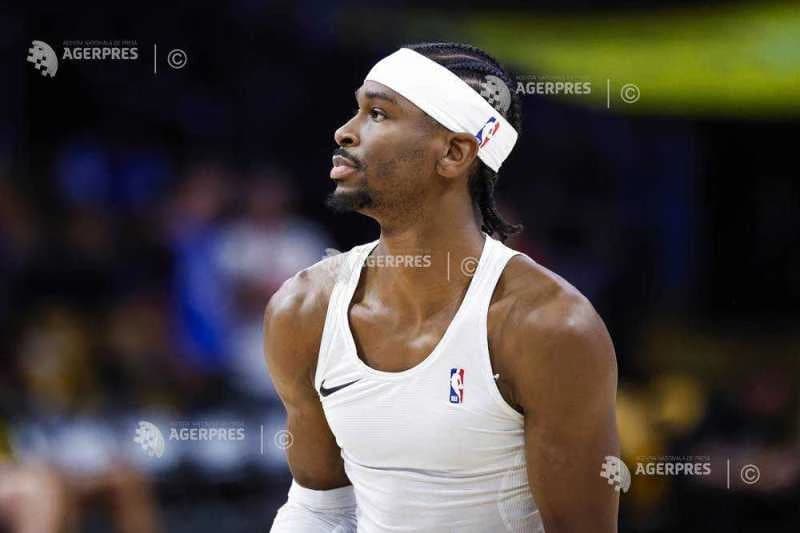 Baschet: NBA - Canadianul Shai Gilgeous-Alexander, desemnat MVP pentru al doilea sezon consecutiv