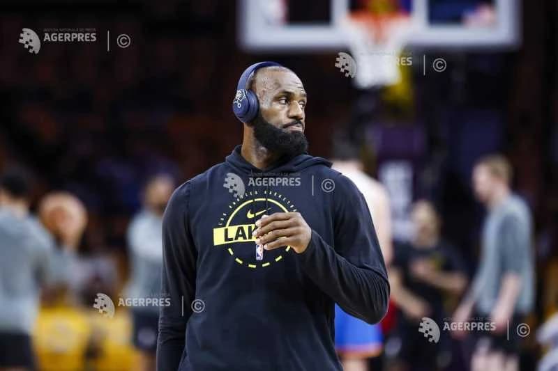 Baschet: NBA - Superstarul LeBron James nu se retrage, dar nu va mai continua cu LA Lakers