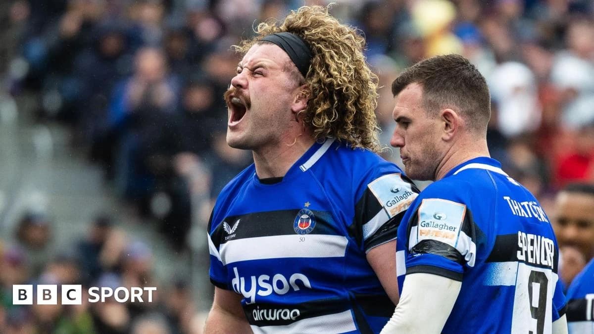 Bath 24-22 Leicester Tigers: Bath seal home semi-final with narrow win