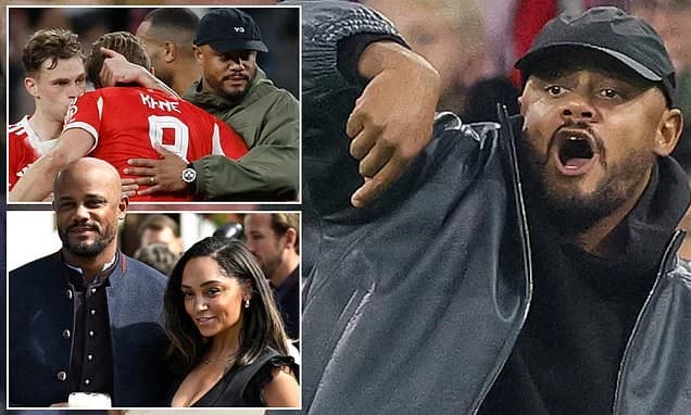 Bayern Munich insiders were worried about 'workaholic' Vincent Kompany weeks before Man City legend'