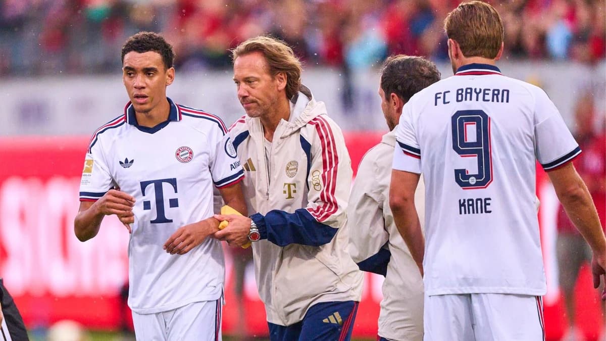 Bayern Munich star Jamal Musiala reveals neurological condition resulting in multiple collapses on p