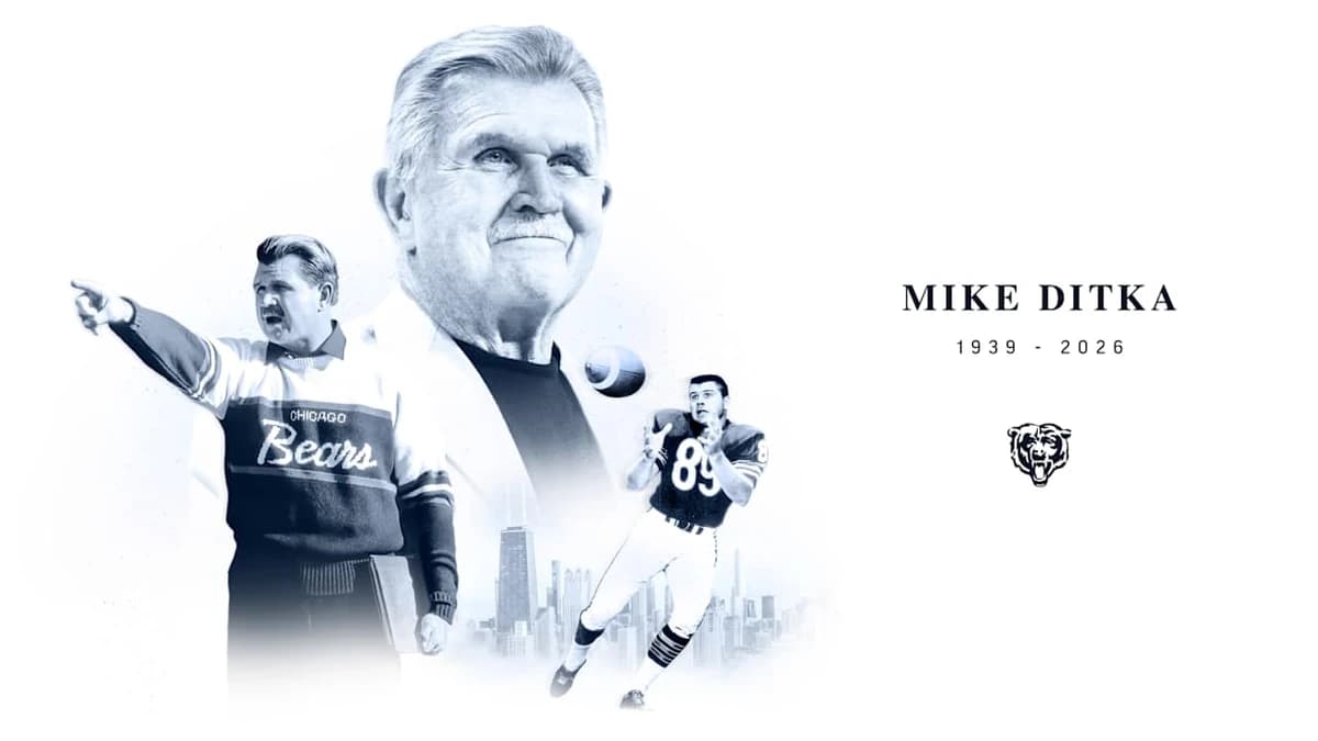 Bears legend Mike Ditka passes away at 86