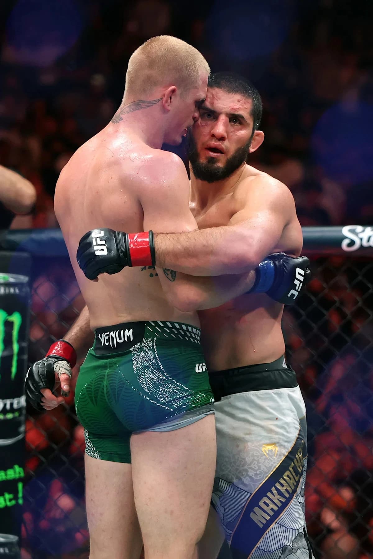 Belal Muhammad on Ian Machado Garry at UFC 330: 'What's with this hugging?'