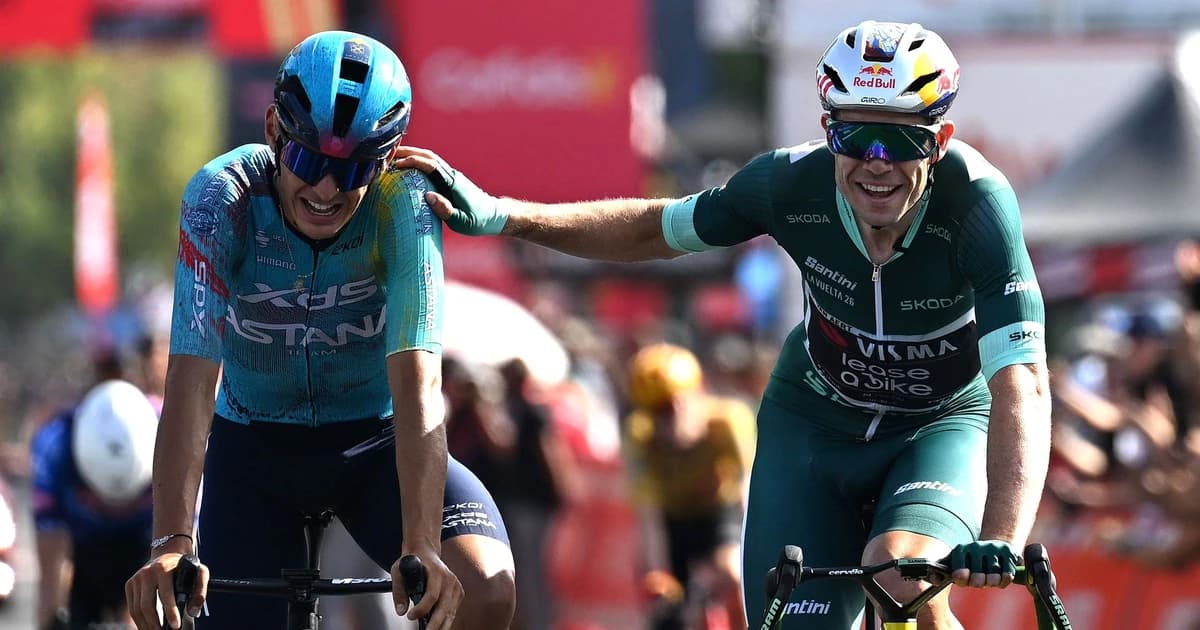 Belgianul Wout Van Aert, învingător în etapa a 15-a a Turului Spaniei! Mas rămâne lider la general