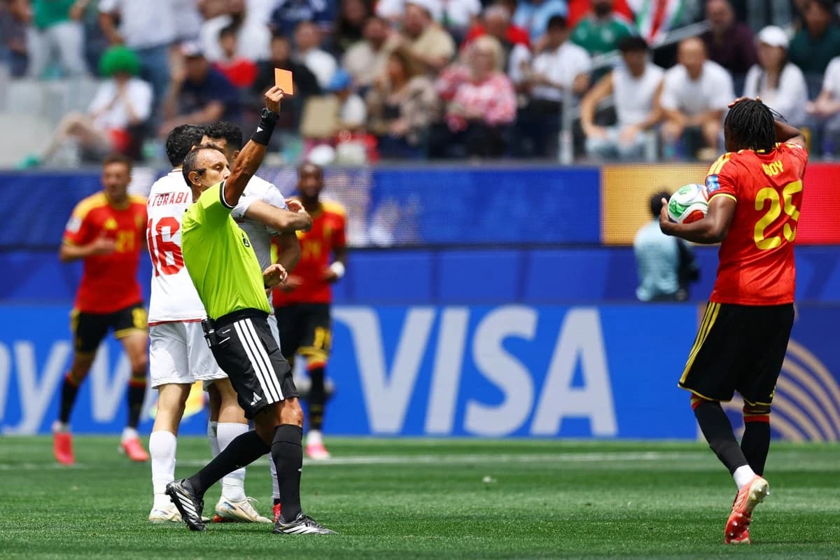 Belgium v Iran LIVE: Desperate Red Devils chase winner after Nathan Ngoy red card and Beiranvand won