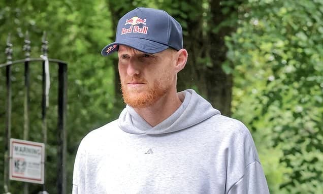 Ben Stokes pictured for the first time since infamous night out in Chelsea that saw him dropped as c