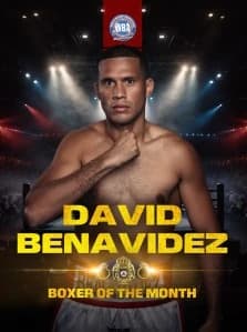 Benavidez Named WBA Boxer of the Month – World Boxing Association