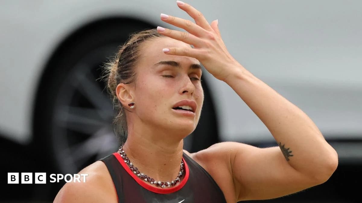 Berlin Open: Aryna Sabalenka beaten by Jessica Pegula after losing third set 6-0