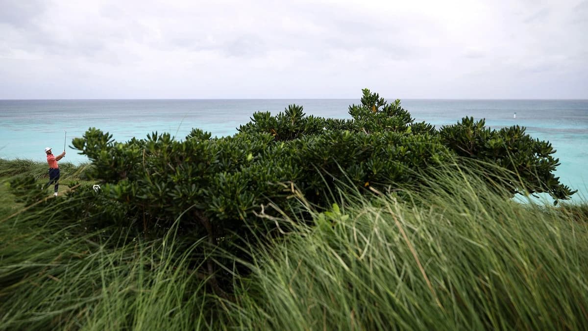 Bermuda Championship pushed to rare Monday playoff after 54 holes as weather cancels final round