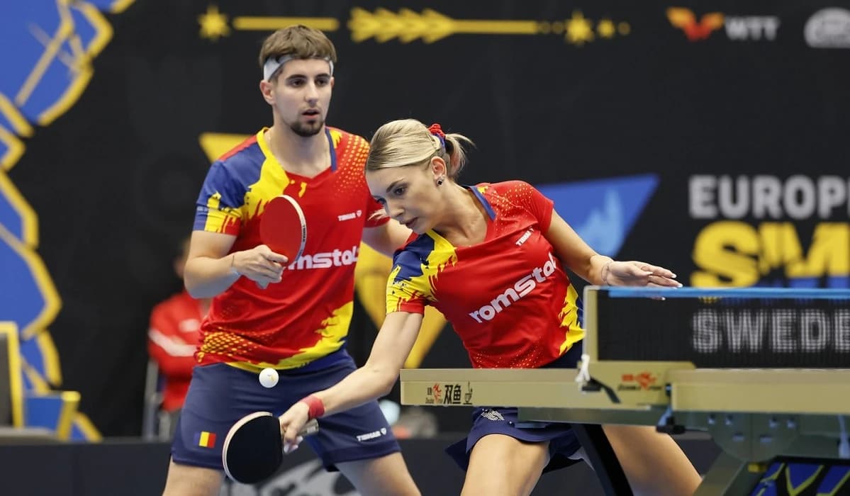 Bernadette Szocs şi Eduard Ionescu, eliminaţi în sferturile probei de dublu mixt de la China Smash 2