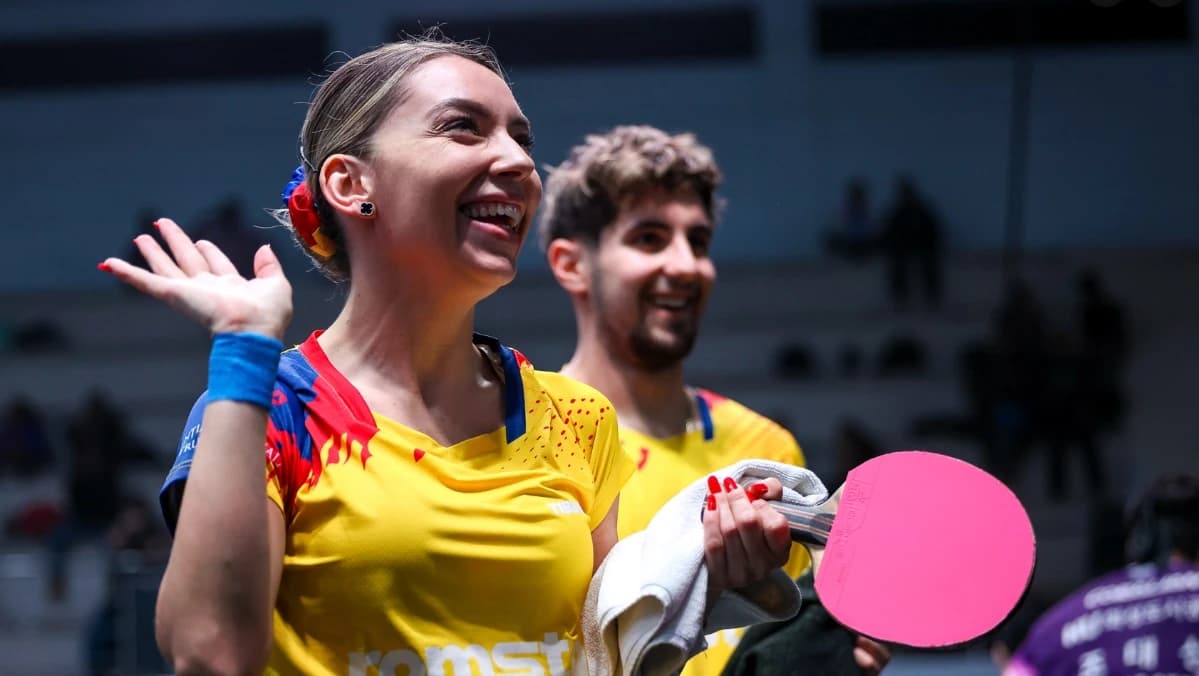 Bernadette Szocs şi Eduard Ionescu, victorie clară la dublu mixt la China Smash 2026! Rezultatele ro