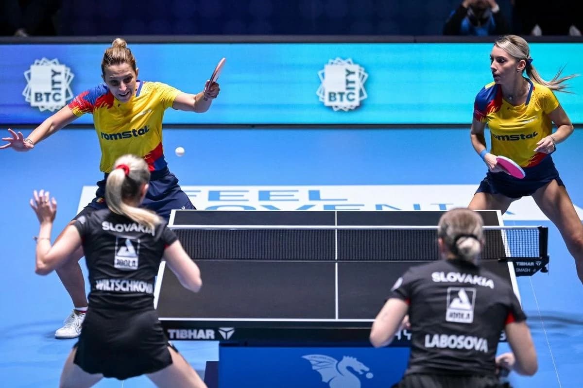 Bernadette Szocs și Elizabeta Samara, medalie asigurată la Campionatele Europene de la Ljubljana