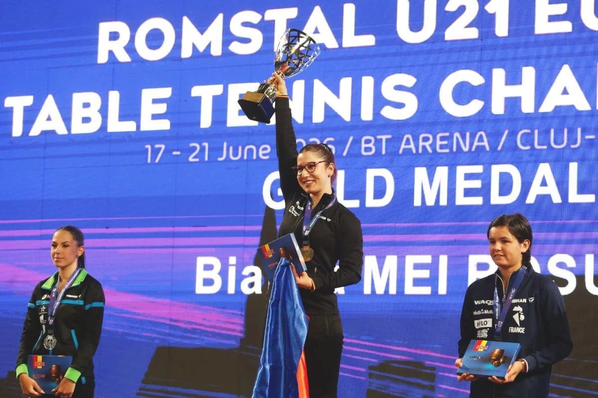Bianca Mei-Roșu, aur la Campionatele Europene U21 de la Cluj!